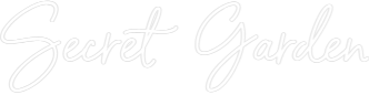 Brugerdefineret neonskilt online redaktør Secret Garden