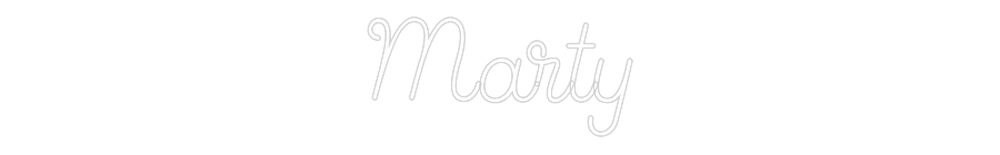 Custom Neon Sign Online Editor Marty