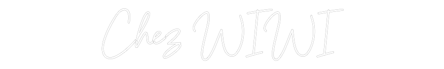 Custom Neon Sign Online Editor Chez WIWI