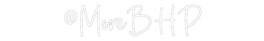 Custom Neon Sign Online Editor @MoreBHP
