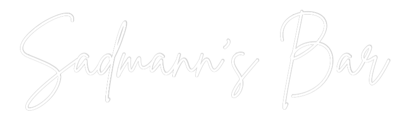 Custom Neon Sign Online Editor Sadmann's Bar