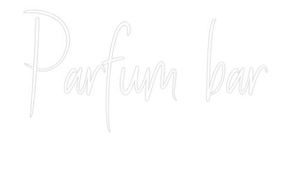 Editor en línea de letreros de neón personalizados Barra de perfumes