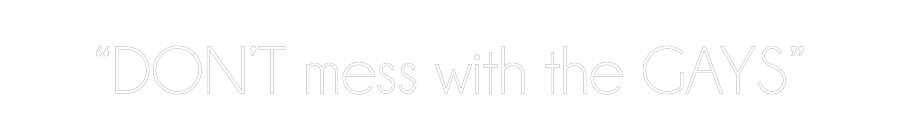 Custom Neon Sign Online Editor “DON’T mess w...