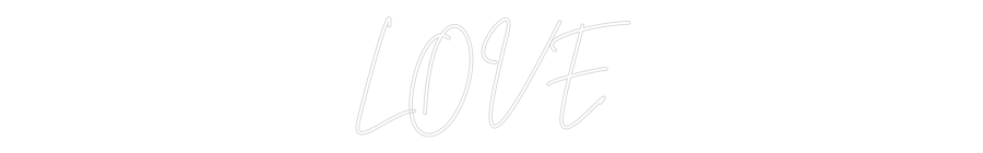 Custom Neon Sign Online Editor LOVE