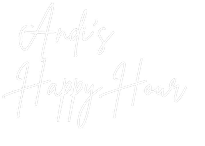 Custom Neon Sign Online Editor Andi's
Happy...