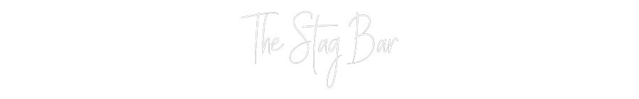 Custom Neon Sign Online Editor The Stag Bar