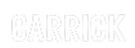 Custom Neon Sign Online Editor CARRICK