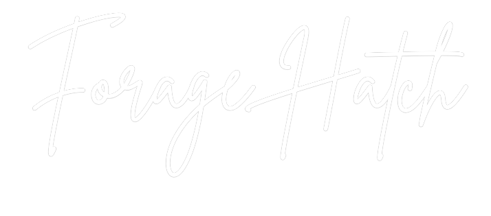 Benutzerdefiniertes Neonschild Online-Editor Forage Hatch