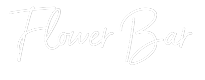 Editor online di insegne al neon personalizzate Flower Bar