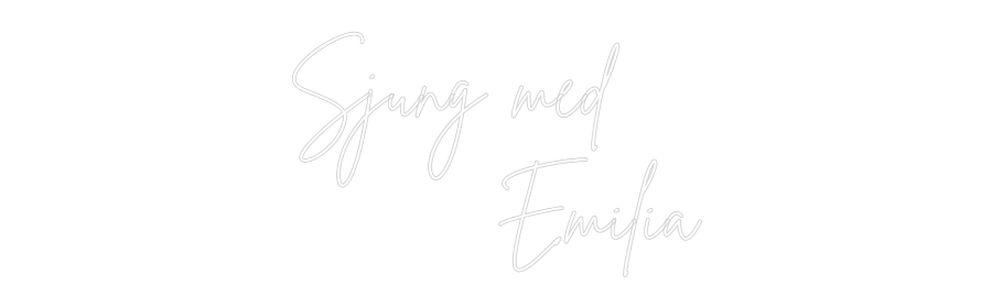 Custom Neon Sign Online Editor Sjung med
  ...