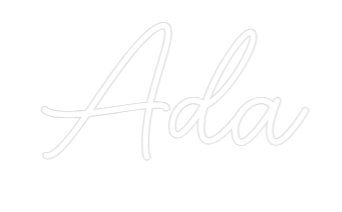 Custom Neon Sign Online Editor Ada