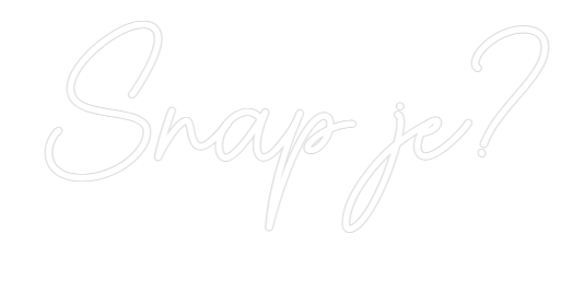 Anpassad neonskylt online-redigerare Snap je?