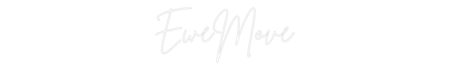 Custom Neon Sign Online Editor EweMove