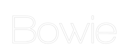Benutzerdefinierter Neonschild-Online-Editor Bowie