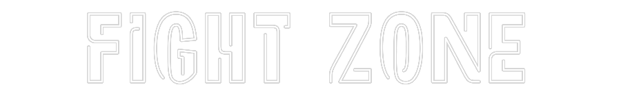 Editor online di insegne al neon personalizzate FIGHT ZONE