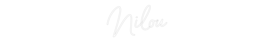 Custom Neon Sign Online Editor Nilou