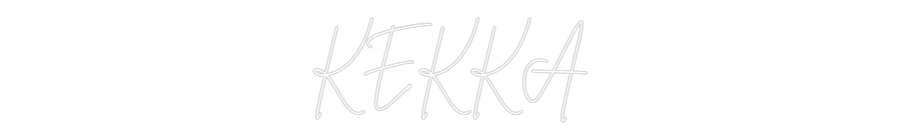Custom Neon Sign Online Editor KEKKA
