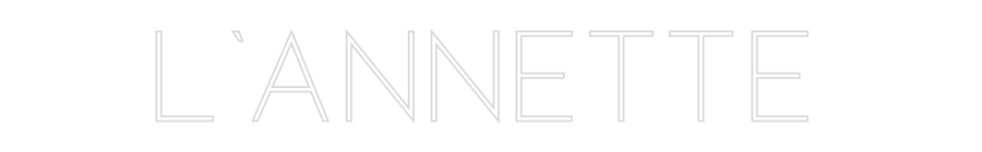 Custom Neon Sign Online Editor l'annette