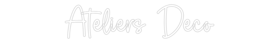 Custom Neon Sign Online Editor Ateliers Déco 