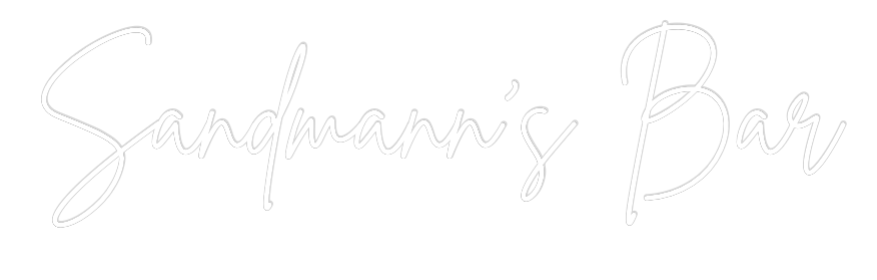 Custom Neon Sign Online Editor Sandmann's Bar