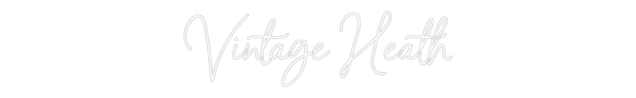 Custom Neon Sign Online Editor Vintage Heath