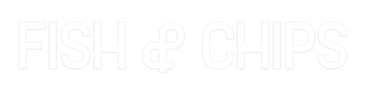 Custom Neon Sign Online Editor FISH & CHIPS