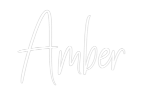 Anpassad neonskylt online-redigerare, bärnsten