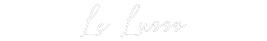 Custom Neon Sign Online Editor Le Lusso