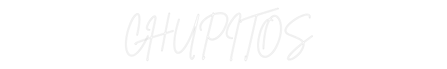 Custom Neon Sign Online Editor CHUPITOS