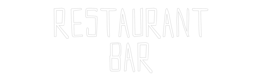 Custom Neon Sign Online Editor RESTAURANT
BAR