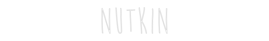 Custom Neon Sign Online Editor Nutkin