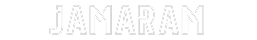 Custom Neon Sign Online Editor JAMARAM