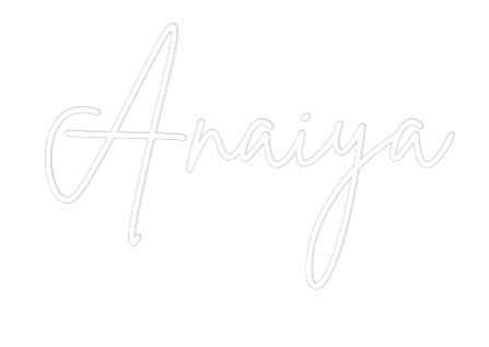 Custom Neon Sign Online Editor Anaiya