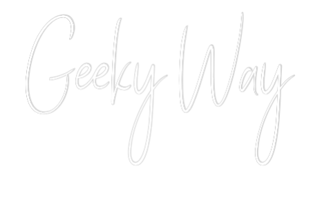 Editor online de letreiros de neon personalizados Geeky Way