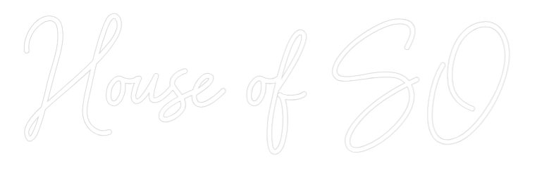 Custom Neon Sign Online Editor House of SO