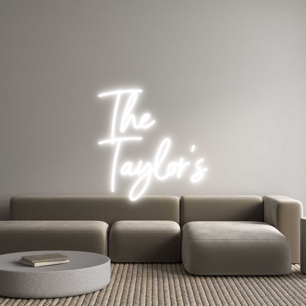 Custom Neon Sign Online Editor The
Taylor’s
