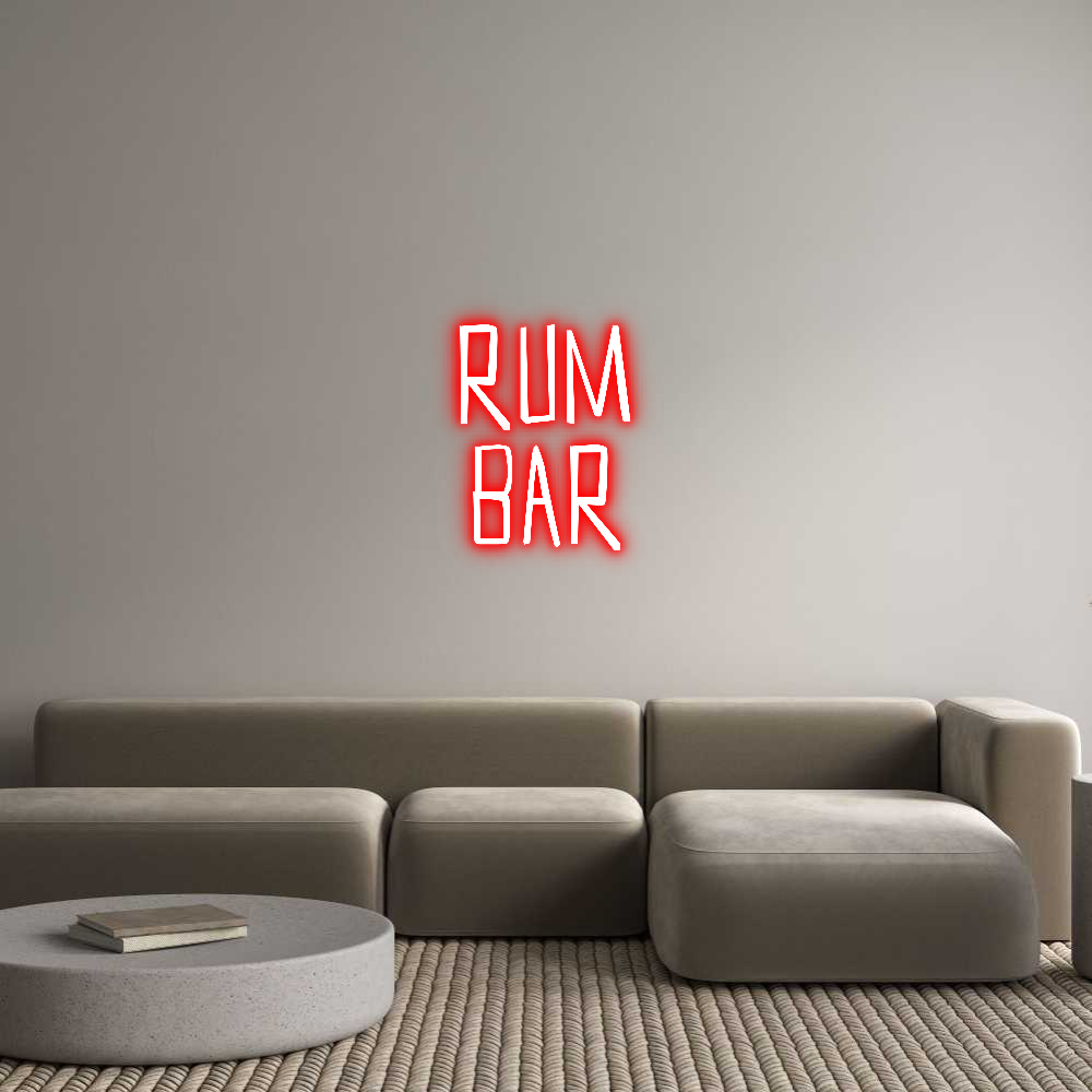 Custom Neon Sign Online Editor RUM
BAR