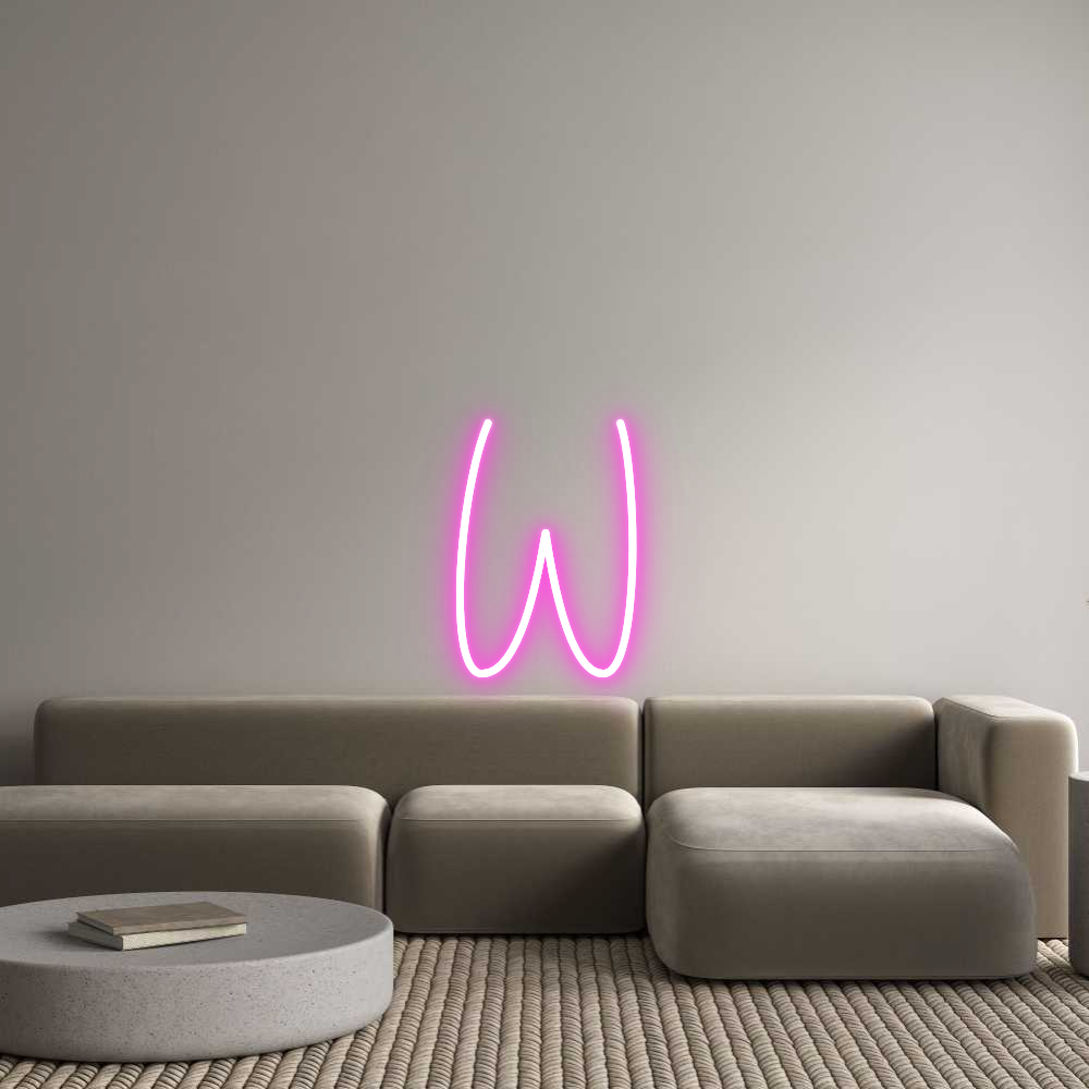 Custom Neon Sign Online Editor W