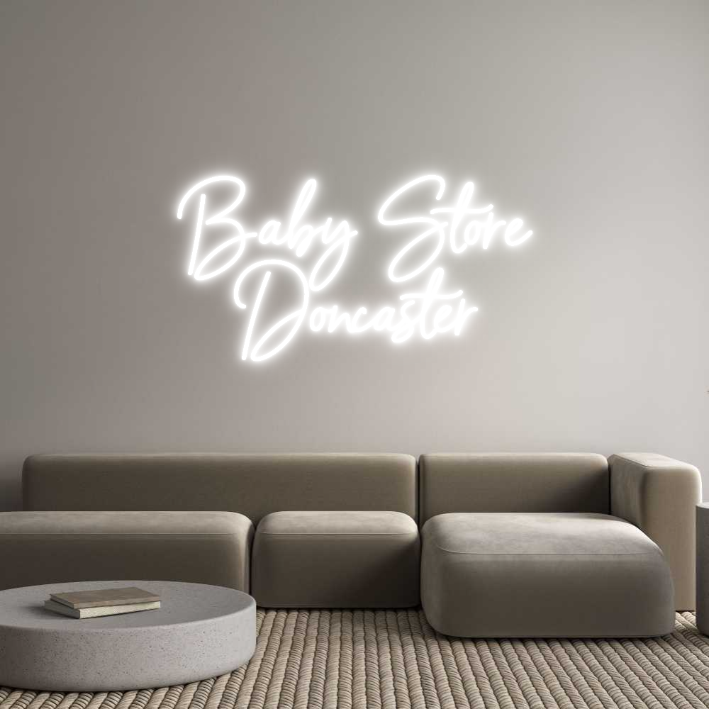 Custom Neon Sign Online Editor Baby Store
D...