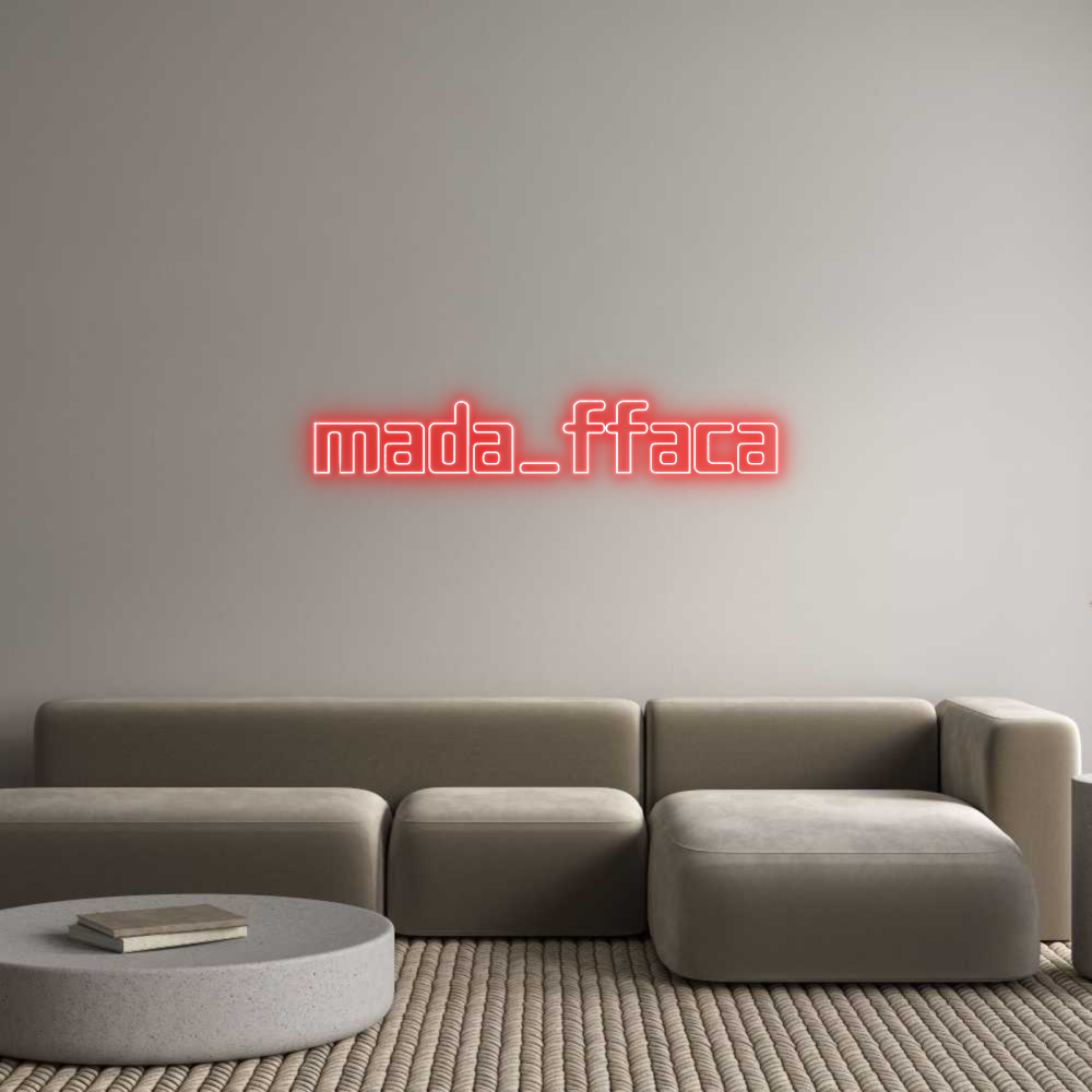 Custom Neon Sign Online Editor mada_ffaca