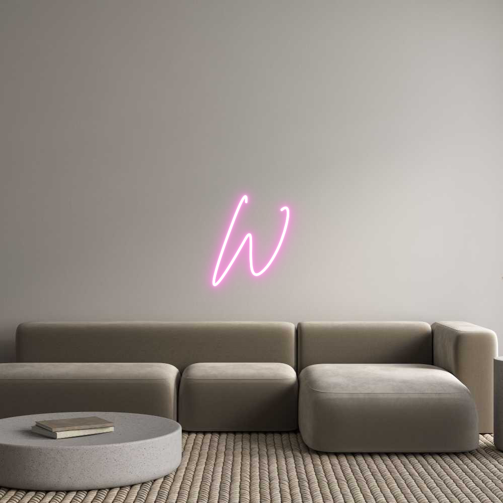 Custom Neon Sign Online Editor W