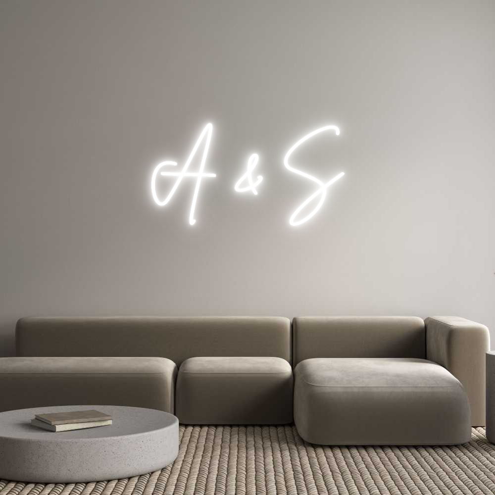 Custom Neon Sign Online Editor A & S
