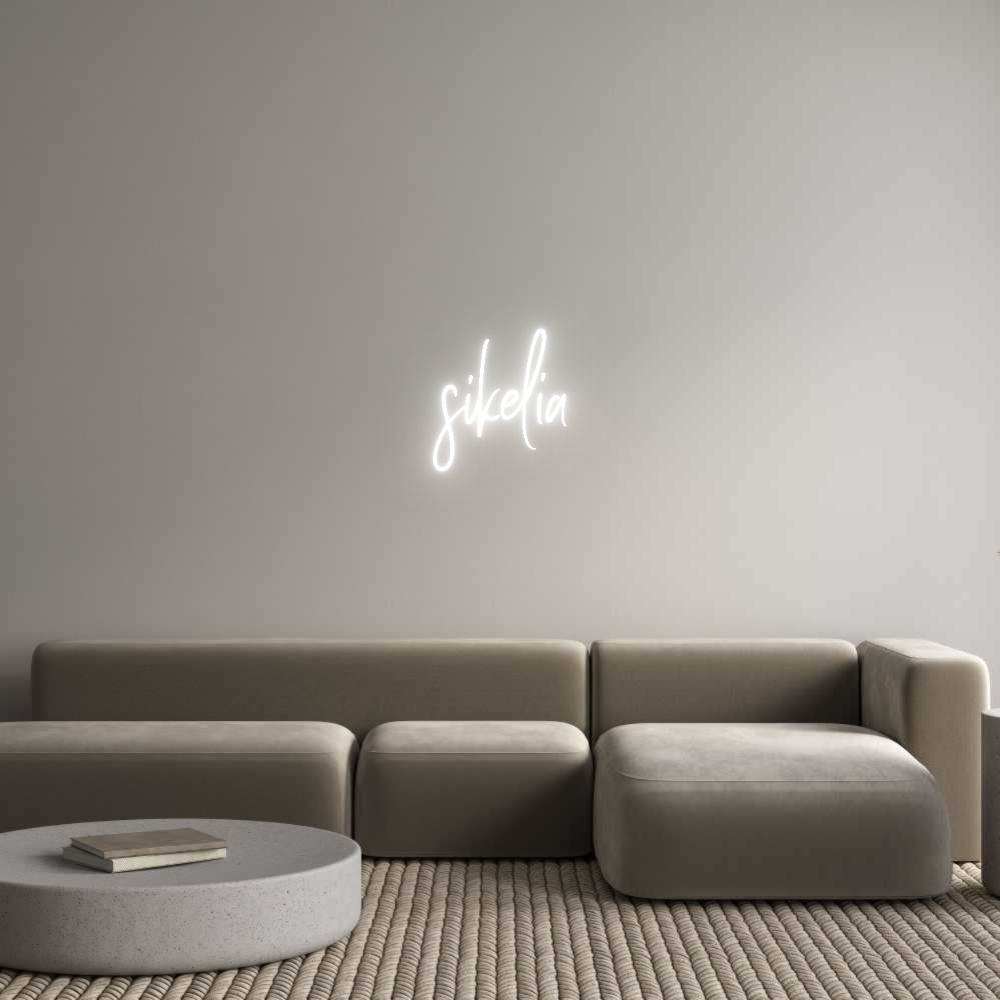 Custom Neon Sign Online Editor sikelia