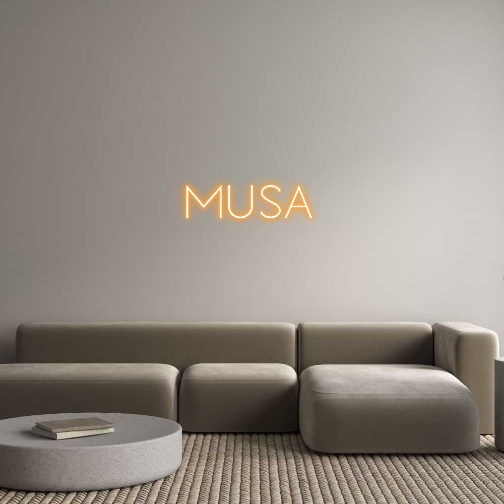 Custom Neon Sign Online Editor MUSA
