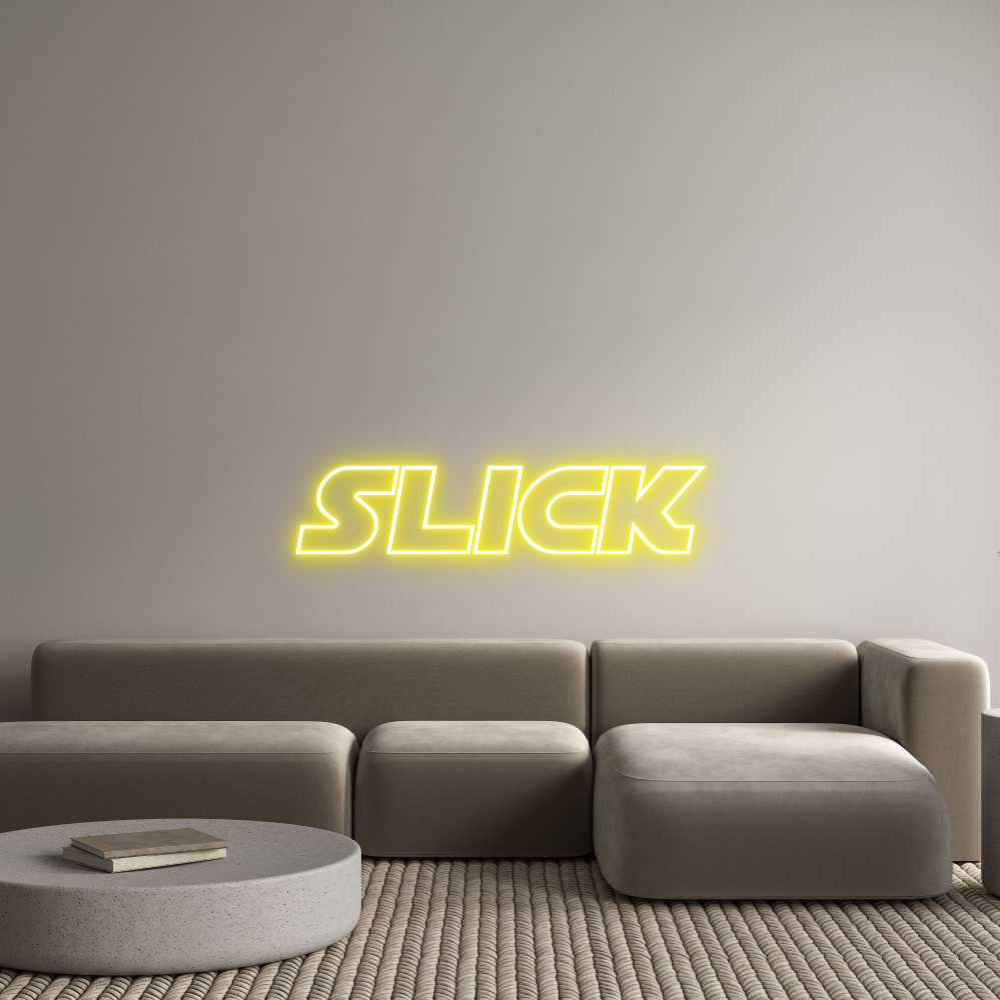 Custom Neon Sign Online Editor SLICK