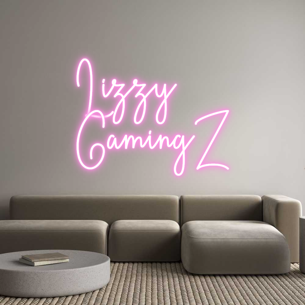 Custom Neon Sign Online Editor Lizzy
GamingZ