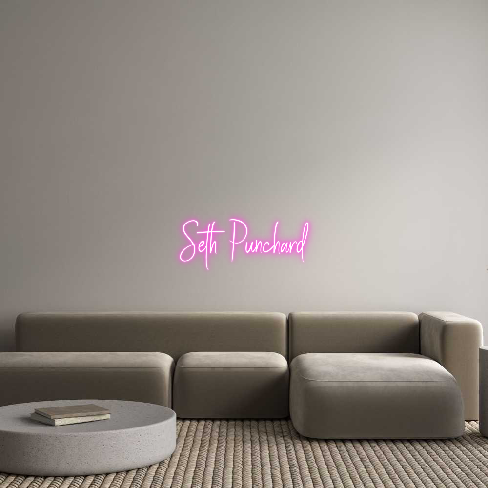 Custom Neon Sign Online Editor Seth Punchard