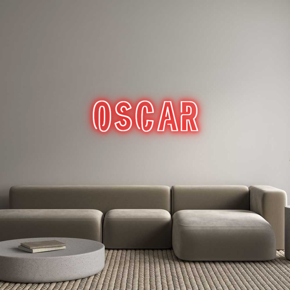Custom Neon Sign Online Editor Oscar