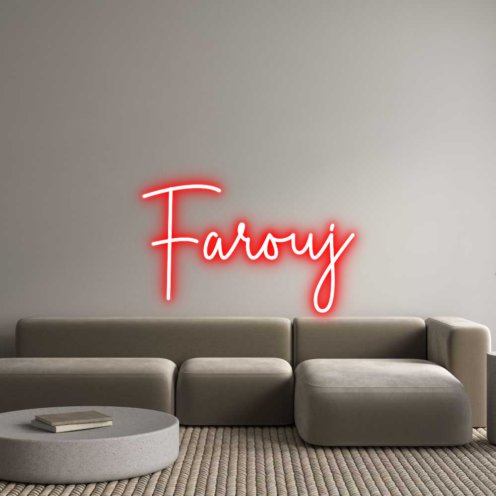 Custom Neon Sign Online Editor Farouj