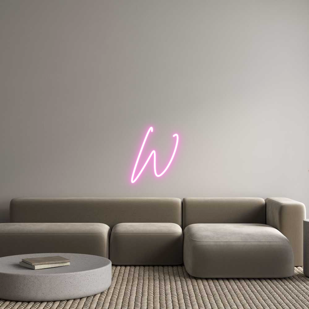 Custom Neon Sign Online Editor W